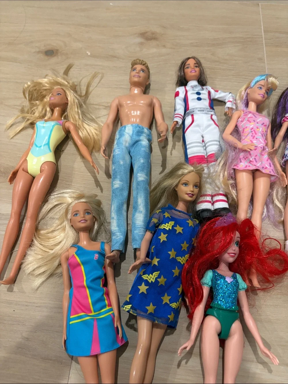 Mixed Fashion Dolls Set - Assorted Colors